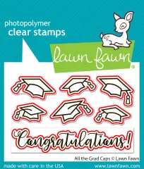 Lawn Cuts Dies - All the Grad Caps