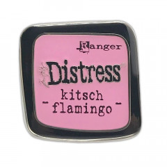 Tim Holtz Distress - Enamel Collector Pin - Kitsch Flamingo