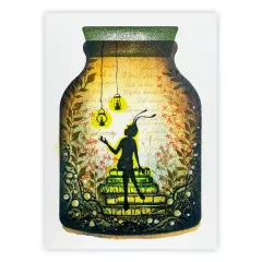 Lavinia Sticker Stencils Nr. 9 - Moon Jar Collection