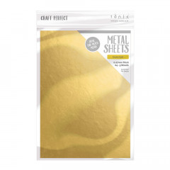 Tonic Studios Craft Perfect Metal Sheets - Empire Gold