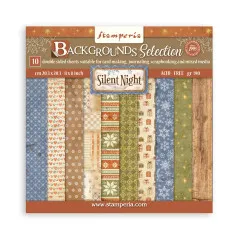 Silent Night - 8x8 Paper Pack - Backgrounds Selection