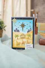 Cut and Embossing Folder - Bethlehem Follow The Star