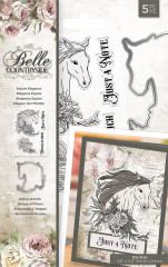 Stamps and Die - Belle Countryside Equine Elegance