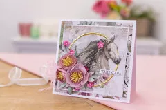 Stamps and Die - Belle Countryside Equine Elegance