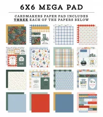 Farmhouse Summer 6x6 Mega Paper Pad