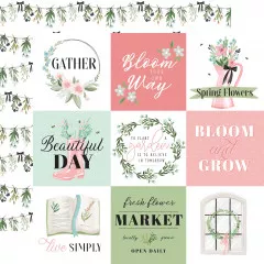 Flower Garden 12x12 Collection Kit