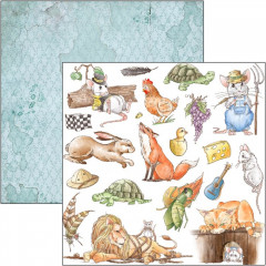 Aesops Fables 12x12 Paper Pad