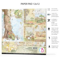 Aesops Fables 12x12 Paper Pad