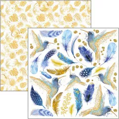 Indigo - 6x6 Fussy Cut Pad