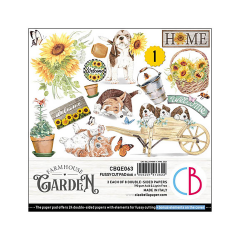 Farmhouse Garden - 6x6 Fussy Cut Pad