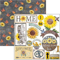 Farmhouse Garden - 6x6 Fussy Cut Pad