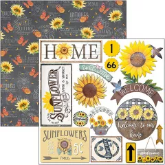 Farmhouse Garden - 6x6 Fussy Cut Pad