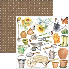 Farmhouse Garden - 6x6 Fussy Cut Pad