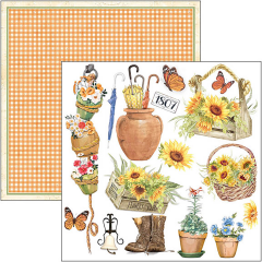 Farmhouse Garden - 6x6 Fussy Cut Pad