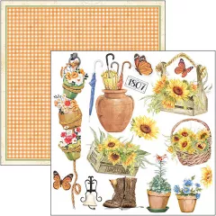 Farmhouse Garden - 6x6 Fussy Cut Pad