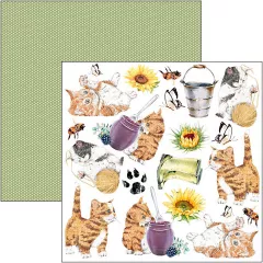 Farmhouse Garden - 6x6 Fussy Cut Pad