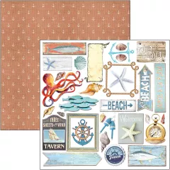 Summer Breeze - 6x6 Fussy Cut Pad