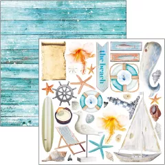 Summer Breeze - 6x6 Fussy Cut Pad