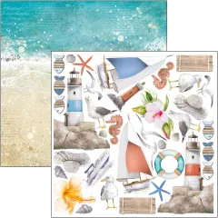 Summer Breeze - 6x6 Fussy Cut Pad