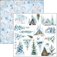 Winter Journey - 6x6 Fussy Cut Pad