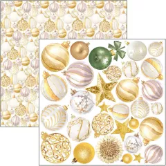 Sparkling Christmas - 6x6 Fussy Cut Pad