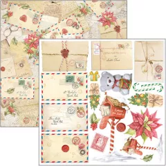 Dear Santa - 6x6 Fussy Cut Pad