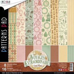 Voyages Extraordinaires 12x12 Pattern Pack