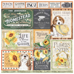 Farmhouse Garden - 12x12 Pattern Pack