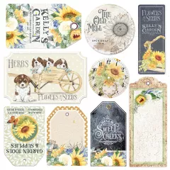 Farmhouse Garden - 6x6 Vellum Fussy Cut Pad