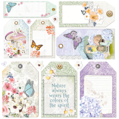 Enchanted Land - 6x6 Vellum Fussy Cut Pad