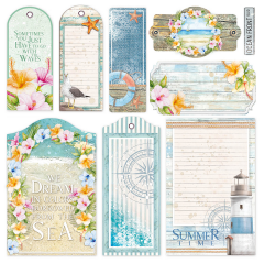 Summer Breeze - 6x6 Vellum Fussy Cut Pad