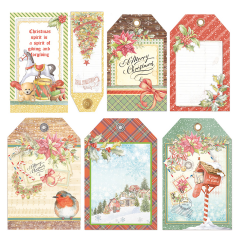 Dear Santa - 6x6 Vellum Fussy Cut Pad