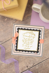 Clear Stamps - Friends for Life I m here for you