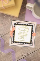 Clear Stamps - Friends for Life I m here for you