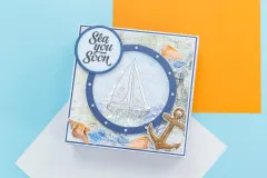 Clear Stamp & Cutting Die - Coastal Collection - Out at Sea