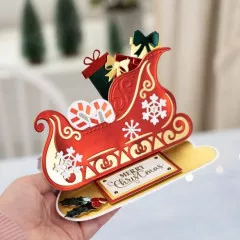 Create-A-Card Cutting Die - Christmas Sleigh