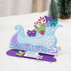 Create-A-Card Cutting Die - Christmas Sleigh