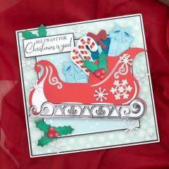 Create-A-Card Cutting Die - Christmas Sleigh