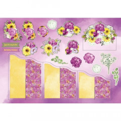 Cascading Card Kit - Beautiful Blooms