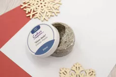 Mixed Media Glitter Paste - Silver Bells