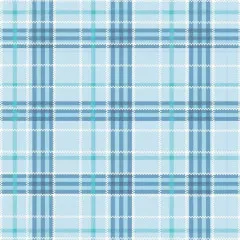 Blue Pastel Plaid - 12x12 Paper Pad