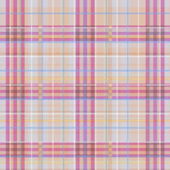 Blush Pastel Plaid - 12x12 Paper Pad