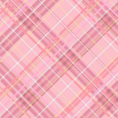 Blush Pastel Plaid - 12x12 Paper Pad