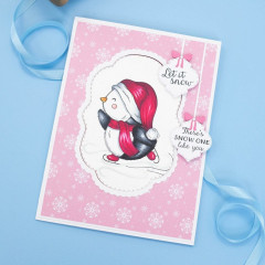 Clear Stamps - Cute Penguin - Have an Ice Day