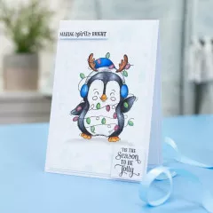 Clear Stamps - Cute Penguin - Making Spirits Bright