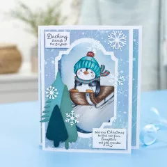 Clear Stamps - Cute Penguin - Snow What Fun!