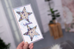 Stamp, Stencil & Cutting Die - A touch of Sparkle - Christmas Star