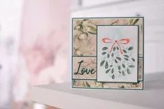 Stamp, Stencil & Cutting Die - A touch of Sparkle - Mistletoe