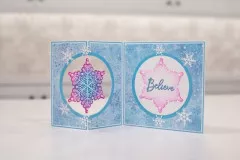 Stamp, Stencil & Cutting Die - A touch of Sparkle - Snowflake