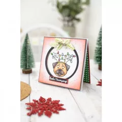 Clear Stamps - Xmas Punny Sentiments Bah Humpug